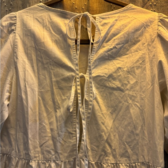 NWOT Zara White Midi Dress BLOGGER FAVORITE - Picture 9 of 12